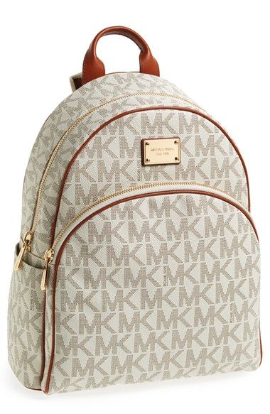 MICHAEL+Michael+Kors+'Large'+Backpack+available+at+#Nordstrom Mochila Jeans, Outlet Michael Kors, Michael Kors Designer, Michael Kors Backpack, Michael Kors Clutch, Michael Kors Selma, Mk Handbags, Cheap Michael Kors, Handbag Stores