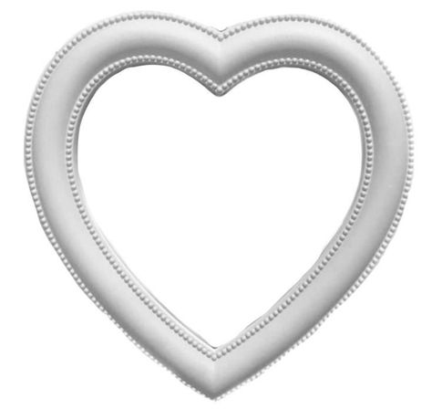 Mirror Png For Editing, Heart For Edit, Mirror Png Aesthetic, Heart Frame Png Aesthetic, Heart Mirror Png, Png Frame Aesthetic, Cute Pngs For Editing, Heart Png Aesthetic, White Heart Mirror