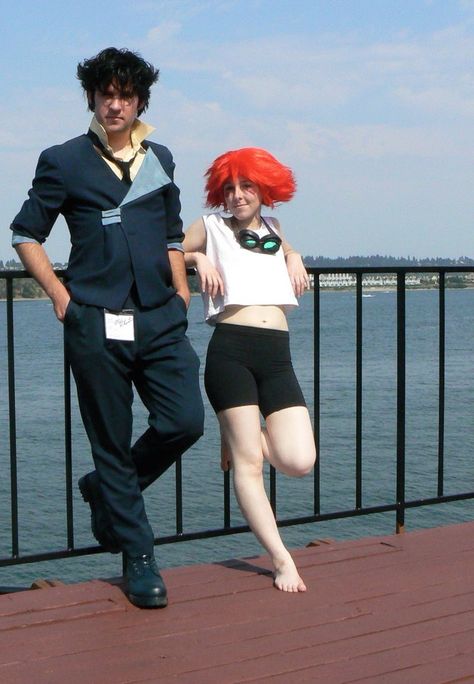 Spike and Ed, Cowboy Bebop Spike Spiegel Costume, Spike Spiegel Cosplay, Edward Cowboy Bebop Cosplay, Ed Cowboy Bebop Cosplay, Faye Cowboy Bebop Cosplay, Spike From Cowboy Bebop, Spike Cosplay Cowboy Bebop, Ed Cowboy Bebop, Edward Cowboy Bebop