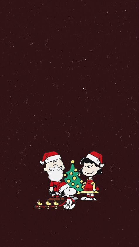 Charlie Brown Wallpaper, Christmas Lockscreen, Christmas Wallpaper Backgrounds, Xmas Wallpaper, Dark Christmas, Snoopy Wallpaper, Peanuts Christmas, Christmas Phone Wallpaper, Cute Christmas Wallpaper