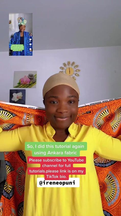 Irene Opuni you are doing well beautiful ❤️#facebookreels#jodiminecollection | Jodimine Enterprises | Jodimine Enterprises · Original audio Hair Band Styles, Headwrap Outfit, Headwrap Diy, Turban Headband Tutorial, Hair Scarf Tutorial, Ankara Scarf, African Head Scarf, African Head Dress, Headwrap Hairstyles