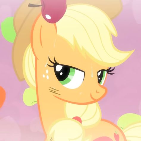 Apple Jack Pfp, Mlp Rainbow Rocks, Mlp Pony Life, Apple Jack Mlp, Mlp Tell Your Tale, Applejack Pfp, Applejack Icon, My Little Pony Icon, Mlp Applejack