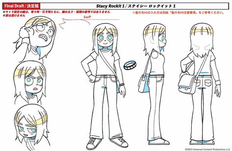 Scott Pilgrim Takes Off Art Style Base, How To Draw Scott Pilgrim Style, Stacy Pilgrim, Scott Pilgrim Character Sheet, Scott Pilgrim Character Design, Stacey Pilgrim, Scott Pilgrim Vs The World Comic, Character Turnaround Sheet, Scott Pilgrim Art Style