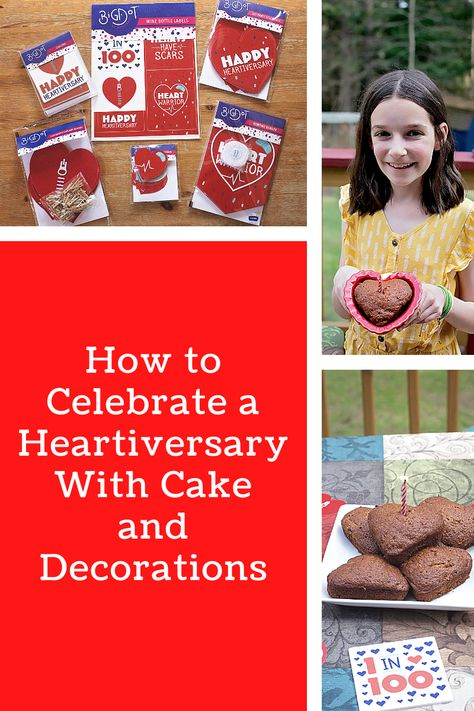 #ad Celebrate a Heartiversary with Carrot Applesauce Cake recipe and decorations from #bigdotofhappiness #happyheartiversary #heartiversary #heartwarrior #chdsurvivor @BigDot Heartiversary Party, Carrot Applesauce, Applesauce Cake Recipe, Heart Warrior, Chd Awareness, Applesauce Cake, Congenital Heart Defect, Heart Defect, Cream Cheese Glaze