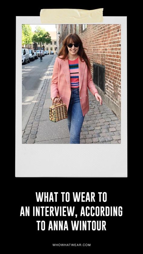 What to wear to an interview, according to Anna Wintour Colorful Interview Outfits, Outfit Interview, What To Wear To An Interview, Job Interview Outfit, Interview Outfits, Fashion Jobs, Statement Skirt, Metallic Skirt, Anna Wintour