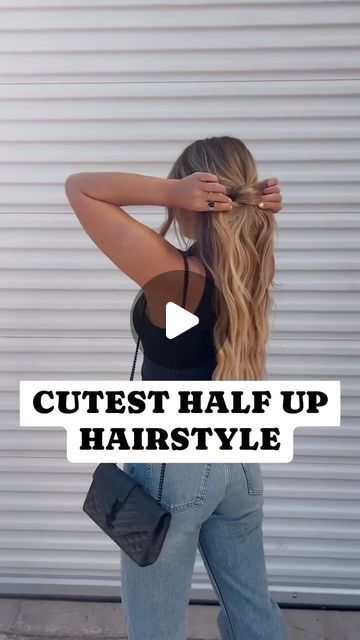 Half Up Half Down Hair, Half Up Half Down, Half Up Hair, Half Up, Beauty Bar, Up Hairstyles, Hair Tutorial, Hair Makeup, Long Hair Styles