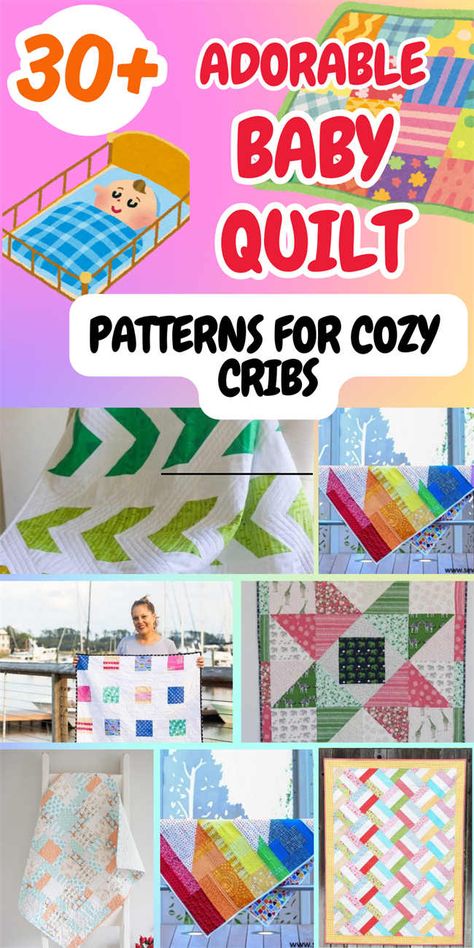 Baby quilts have won the hearts of many quilters with their adorable charm and practicality. As a thoughtful gift-giving option, these free baby quilt Baby Quilts For Girls Ideas, Shabby Fabrics Free Pattern, Girl Baby Quilts Patterns, Free Baby Quilt Patterns Printables, Quick Baby Quilts Patterns Free, Baby Girl Quilts Patterns Free, Baby Quilt Patterns Easy Free Simple, Girl Baby Quilts, Quick Baby Quilts