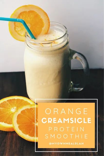 Best Vanilla Protein Smoothie, Orange Creamsicle Protein Smoothie, Bariatric Protein Smoothie Recipes, Orange Juice Protein Shake, Low Fat Protein Shakes, Orange Creamsicle Protein Shake, Fruit Protein Smoothie Recipes, High Protein Low Carb Smoothies, Vanilla Protein Shake Recipes Healthy