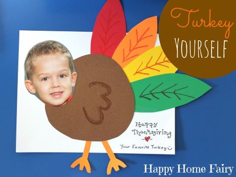 Thanksgiving Crafts For Toddlers, Happy Home Fairy, Thanksgiving Kindergarten, Thanksgiving Crafts Preschool, Thanksgiving Turkey Craft, Thanksgiving Classroom, Turkey Art, Cute Craft, Thanksgiving Preschool