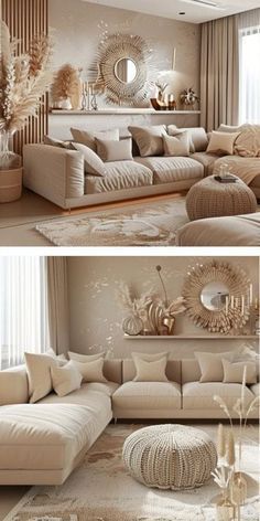 Minimalist Living Room Ideas, Living Room Minimalist, Room Minimalist, Sofa Beige, Outside Decorations, House Inside, Chesterfield Sofa, Minimalist Living, Small Apartment