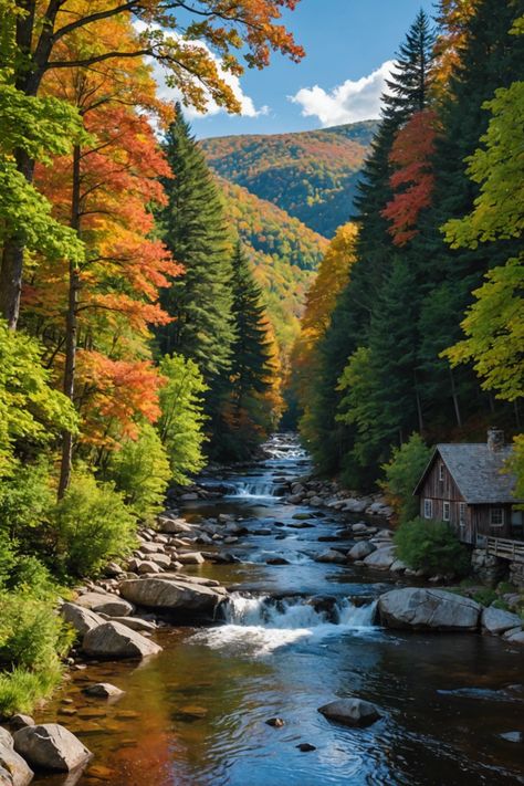 Unveiling Waterbury VT: A Tapestry of Charm and Adventure 🏞️ New England Fall Aesthetic, New England Spring, Waterbury Vermont, Stowe Vt, Nature Trails, Burlington Vt, Stunning Nature, New England Travel, New England Fall