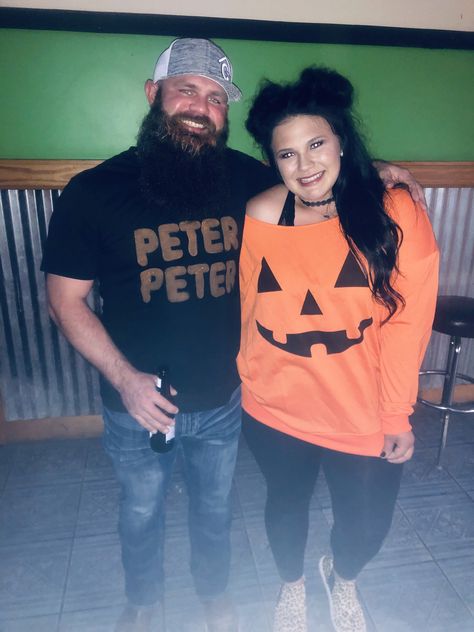 Pumpkin Eater Couple Costume, Peter Peter Pumpkin Eater Costume Couple, Peter Peter Pumpkin Eater Costume, Peter Pumpkin Eater, Peter Peter Pumpkin Eater, Costume Couple, Peter Pumpkin, Pumpkin Eater, Couples Halloween Costume