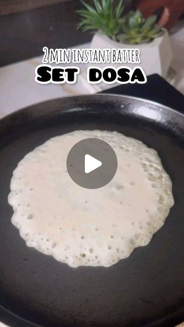 Healthy Rasoi on Instagram: "Instant Set Dosa 👌😋 #reels #recent4recent" Set Dosa Recipe, Coconut Chutney Recipe, Instant Recipe, Dosa Batter, Chana Dal, Light Breakfast, Dosa Recipe, Chutney Recipe, Coconut Chutney