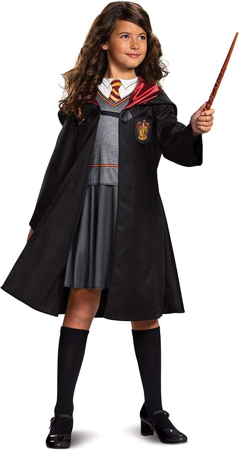 Hermoine Granger Costume, Hermione Granger Halloween Costume, Hermione Granger Halloween, Hermione Granger Costume, Hermione Costume, Harry Potter Kostüm, White Shirt With Tie, Classic Halloween Costumes, Harry Potter Hermione Granger