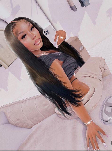 Imvu Picture Ideas, Imvu Photoshoot, Imvu Characters Baddie, Imvu Bio Ideas, Imvu Poses, Second Life Baddie, Second Life Avatar Baddie, Army Shorts Outfit, Imvu Edit