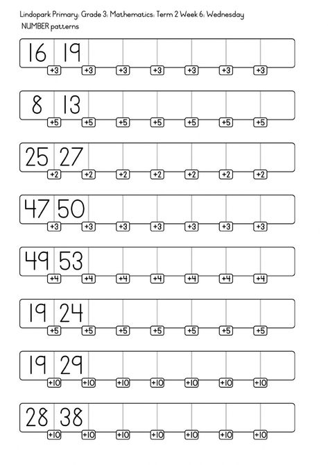 Number Patterns Worksheets, Grade 3 Math, Number Recognition Worksheets, Decimal Word Problems, Numerical Patterns, Christmas Math Worksheets, Worksheets For Class 1, 6 Number, Math Patterns