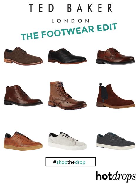 From brogues to trainers, our EDIT of men's Ted Baker shoes has you covered for all occasions Ted Baker Menswear, Ted Baker Shoes, Ted Baker Men, Man Shoes, Shoes Sale, Shoes Collection, Ted Baker London, Shoe Collection, Ted Baker