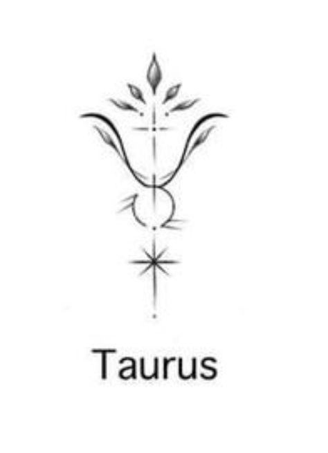 Minimalist Tattoo Taurus Zodiac Signs, Taurus Sign Tattoo For Women, Tattoo For Taurus Women, Taurus Symbol Tattoo For Women, Fine Line Taurus Tattoo, Unique Taurus Tattoo Ideas, Taurus Tattoos For Women, Taurus Tattoo For Women, Tattoos Taurus