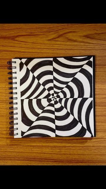 Visual Illusion Art, Doodling Art, Art Cube, Zen Doodle Art, Abstract Graphic Design, Graph Paper Art, Scratch Art, Book Art Diy, Doodle Art Designs