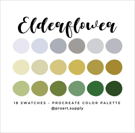 ♥ ELDERFLOWER PROCREATE COLOR PALETTE + HEX CODES ---------------------------------------------------------- Procreate color palettes make it easy to create beautifully cohesive projects on the Procreate App. Colors included in this Procreate color palette include: Blue, Gray, Green, Tan ♥ GET ALL 151 COLOR PALETTES FOR ONLY $35: https://www.etsy.com/listing/870519298/procreate-color-palette-ultimate-bundle  ♥ MORE INDIVIDUAL PROCREATE COLOR PALETTES: https://www.etsy.com/shop/proartsupply?secti Procreate Palates, Mountain Palette, Color Palette Hex Codes, Procreate Color Palettes, Procreate Color Palette, Procreate Ipad Art, Color Schemes Colour Palettes, Grey Color Palette, Hex Codes