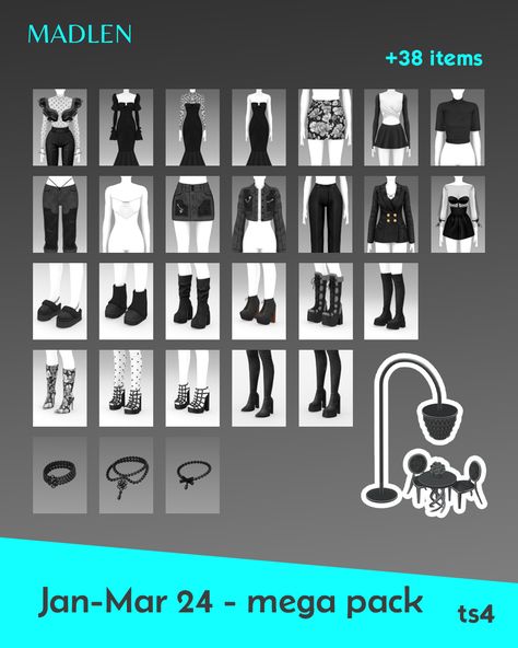 Sims 4 Goth Accessories, Sims4 Cc Clothes Pack, Sims 4 Cc Grunge Clothing Maxis Match, Goth Sims 4 Cc Patreon, Sims 4 Witch Cc Maxis Match, Sims 4 Cc Mega Pack, Sims 4 Cc Goth Accessories, Sims4 Cas Cc, Sims 4 Clothes Cc Pack