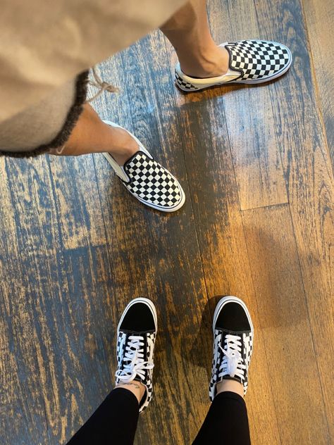 Vans Couple Goals, Checkered Vans, Couple Shoes, Trendy Summer Outfits, Couple Portraits, Vans Authentic Sneaker, Vans Classic Slip On Sneaker, Boyfriend Pictures