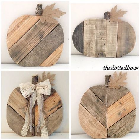 27 Creative Fall Pallet Projects for Decorating Your Home on a Budget Wood Halloween Decorations, Pallet Pumpkin, Fall Pallets, Deco Halloween, Fall Wood Crafts, Halloween Wood Crafts, Wood Decoration, Thanksgiving Diy, Pallet Decor