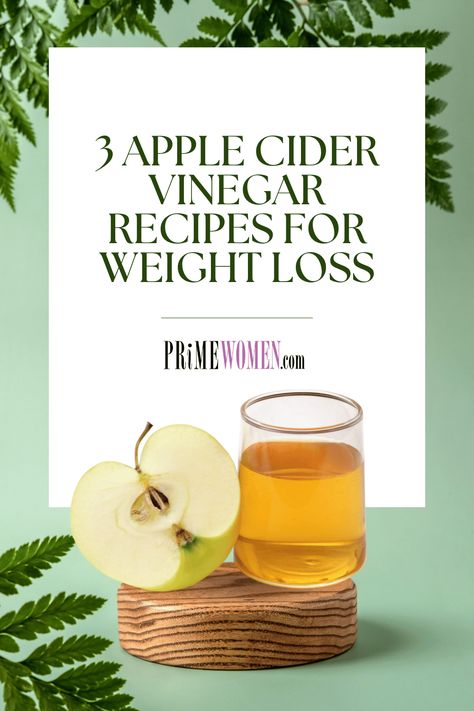 3 Apple Cider Vinegar Recipes for Weight Loss Apple Cider Vinegar Supplements, Apple Cider Vinegar Drink Recipes, Cider Vinegar Drink, Apple Cider Vinegar Water, Vinegar Recipes, Apple Cider Vinegar Diet, Apple Cider Vinegar Uses, Apple Cider Vinegar Recipes, Apple Cider Drink