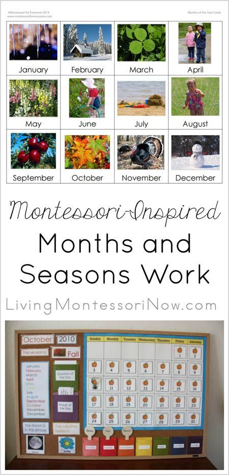 Simple Magnetic or Velcro Calendar Activity Using Free Printables {Montessori Monday} - http://LivingMontessoriNow.com Montessori Calendar Ideas, Months And Seasons, Montessori Calendar, Montessori Work, Montessori Printables, Montessori Elementary, Calendar Activities, Montessori Homeschool, Seasons Activities