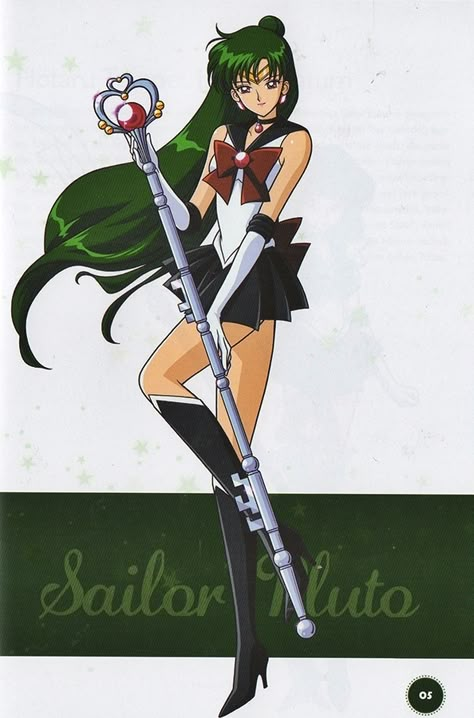 Sailor Pluto Manga, Sailor Moon Pose, Sailor Guardians, She's So Pretty, Sailor Moon Girls, Arte Sailor Moon, Sailor Moon Stars, Sailor Moon Cosplay, Sailor Pluto