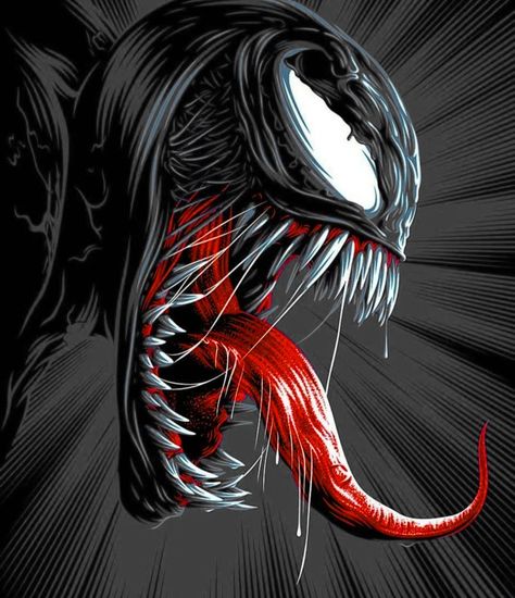 Venom Illustration, Marvel Tattoo Ideas, Venom Lethal Protector, Venom Pictures, Money Design Art, Werewolf Drawing, Marvel Wallpaper Hd, Avengers Poster, Venom Art