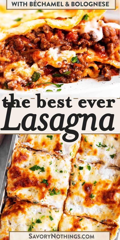 Best Lasagna Sauce Recipe, Lasagna Cheese Sauce Recipe, Recipe For Lasagna Easy, Lasagna With Cream Cheese Recipes, Lasagna Recipe Quick, Ricotta Lasagna Filling, Dinners Without Pasta, Lasagna Ricotta Cheese, Lasagna Recipes Classic