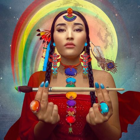 Hopi Prophecy, Hopi Tribe, Native American Legends, Indigenous Peoples Day, Rainbow Warrior, Divine Mother, Indigenous Culture, American Heritage, Spiritual Art