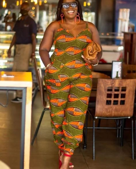 Jamsut For Women African Print, Traditional Jumpsuit African Prints, African Print Jumpsuits For Women, African Jumpsuits For Women, Ankara Wedding Dress, Jumpsuit Ankara, African Outfits For Women, Afro Clothes, Ankara Prom Dress