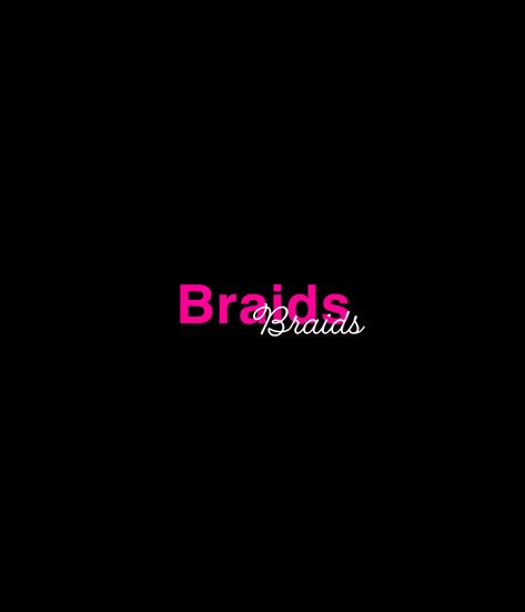 Logo Braids Hair, Braids, ? Logo