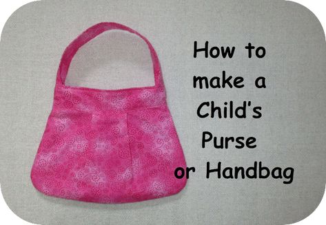 Childs Purse Pattern, British Terms, Make A Purse, Outer Pattern, Childrens Purses, Purse Patterns Free, Lining Pattern, Drawstring Bag Pattern, Toddler Purse