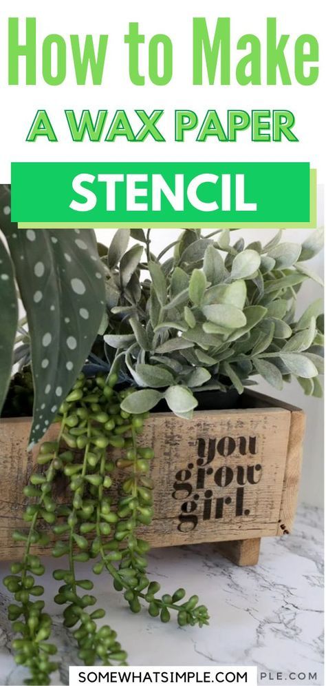 Stencil Crafts Projects, How To Make Stencils Without A Machine, How To Use Transfer Paper, How To Make Your Own Stencils, Diy Transfer Paper, Wax Paper Crafts, Wax Paper Transfers, Make A Stencil, Make Your Own Stencils