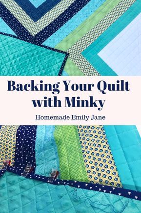 Smitten Quilt, Backing A Quilt, Minky Quilt, Quilt Backs, Quilt Tips, Emily Jane, Beginner Quilt, Quilt Backing, Quilt Modern