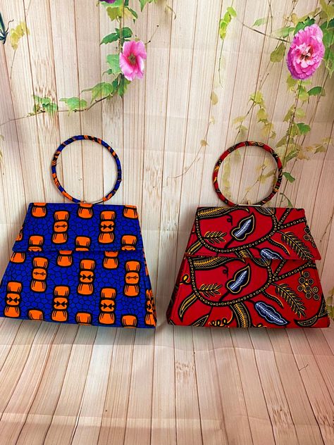 Fabric Bag Design, Leather Handbag Patterns, Ankara Bags, Handmade Fabric Bags, African Bag, Handwoven Bag, Unique Handbags, Handcrafted Bags, African Print Dresses