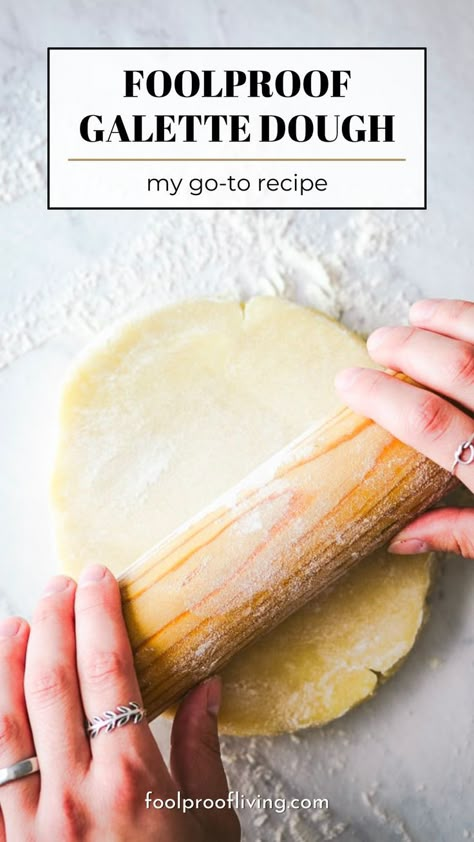 Galette Dough Recipe, Galette Recipe Desserts, Easy Pastries, Galette Dough, Savory Galette, Fruit Galette, Galette Recipes, Dairy Free Products, Easy Summer Dessert Recipes