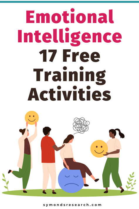 Emotional intelligence activities graphic Activities For Employees, Understand Emotions, Emotional Intelligence Activities, Workplace Training, Training Activities, Train Activities, Employee Training, Training Materials, Free Training