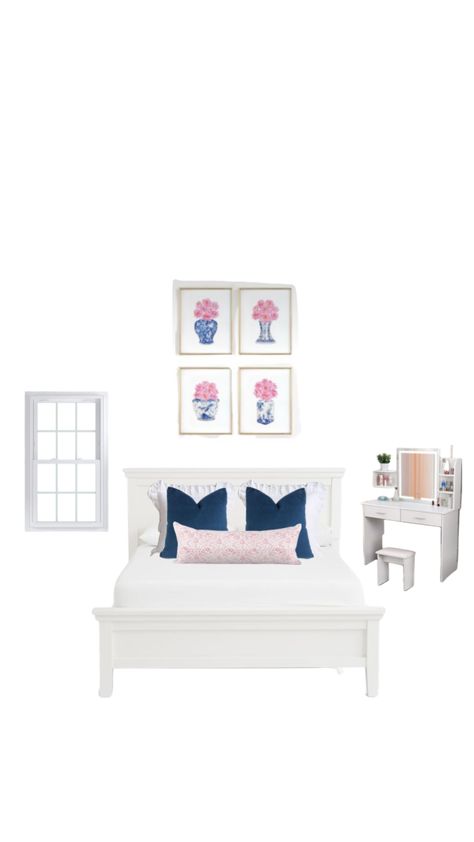 Pink Preppy Bedroom, Pink Dorm Rooms, Girls Bedroom Makeover, Pink Dorm, Preppy Bedroom, College Room Decor, College Dorm Room Decor, Pink Preppy, Dorm Room Inspiration