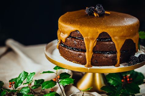 Grandmother Lillian's Christmas Jam Cake - Kentucky Living Kentucky Jam Cake, Southern Living Christmas Cakes, Kentucky Jam Cake Recipe, Jam Cake With Caramel Icing, Old Fashioned Jam Cake Recipe, Kentucky Foods, Kentucky Recipes, Blackberry Jam Cake, Holiday Breads