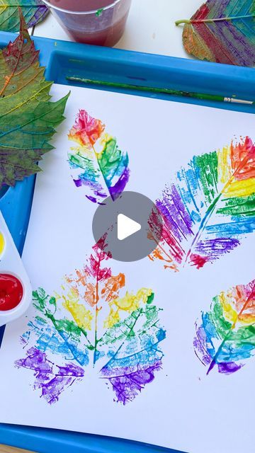 Oasis Backyard, Fun Fall Crafts, Easy Fall Crafts, Paint Brush Art, Puffy Paint, Leaf Template, Owl Crafts, Ideas Backyard, Leaf Crafts