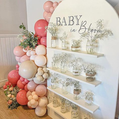 27 Baby in Bloom Shower Ideas – Best Case Parenting Blossom Baby Shower Ideas, Cherry Blossom Baby Shower Ideas, Baby In Bloom Shower Ideas, Cherry Blossom Decor, Baby In Bloom, Bloom Baby, Shower Themes, Baby Shower Girl, Baby Shower Theme