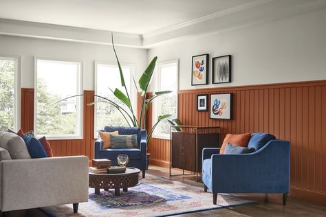 My Take on ALL the Trend Colours of the Year for 2019 Cavern Clay Sherwin Williams, Cavern Clay, Trending Paint Colors, Sherwin Williams Colors, Clay Color, Interior Paint Colors, Bedroom Paint, Painting Bathroom, Living Room Paint