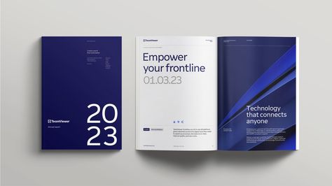 Bold | TeamViewer Brochure Back Cover, Company Booklet Design, Corporate Magazine Design, Document Layout Design Creative, Modern Brochure Design, Corporate Company Profile, Booklet Design Layout, Annual Report Cover, Company Brochure Design