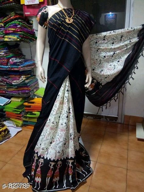 Cotton sarees: Cotton saree ₹670/- free COD WhatsApp +919730930485 Block Printed Sarees, Cotton Sarees Online Shopping, Cotton Printed Saree, Saved Videos, Latest Silk Sarees, Online Shopping Sarees, Saree Kuchu Designs, Cotton Blouse Design, Checks Saree