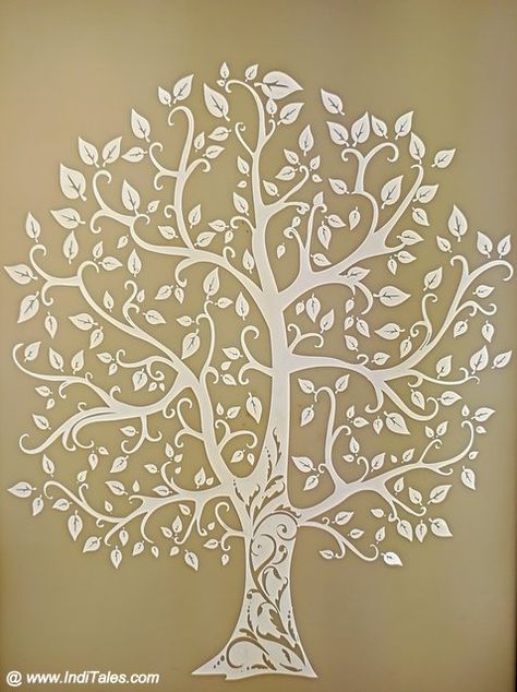 Tree of Life - In Room Decor Celtic Nursery, Lotr Nursery, Tree Design On Wall, Girls Bedroom Mural, Tree Wall Painting, Twig Art, Tree Wall Murals, Tree Mural, Irish Baby