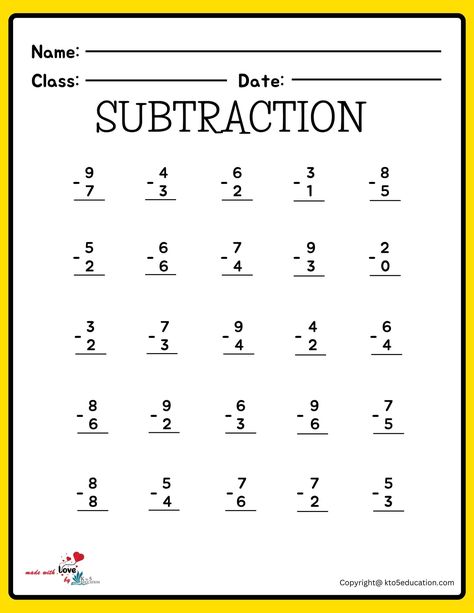 Subtraction Table and Chart Worksheets | FREE Download Check more at https://kto5education.com/subtraction-table-and-chart-worksheets/ Simple Subtraction Worksheets Free, 1st Grade Math Worksheets Free Addition And Subtraction, Subtraction Worksheets Grade 1, Subtraction Table, Subtraction Worksheets For Kindergarten, Math Subtraction Worksheets, Math Addition Worksheets, Guided Reading Kindergarten, Kindergarten Phonics Worksheets